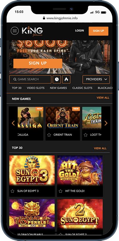 king johnnie pokies|King Johnnie Casino Review .